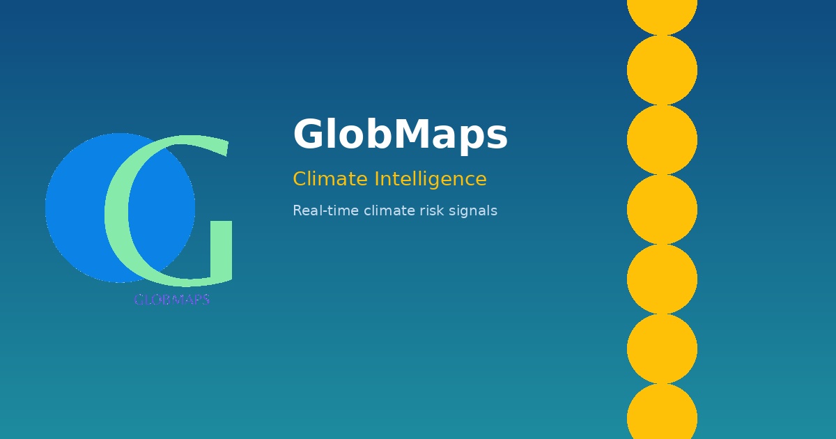 Risk Map — Global Hazard Intelligence — GlobMaps Climate Intelligence